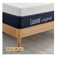 thumbnail image 4 of Colchón Luuna Memory Foam Matrimonial Hecho en México Blanco, 4 of 5