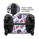 thumbnail image 2 of Fotbe music Skull record mike Funda Protectora para Equipaje, Antirrayones y Resistente a la Suciedad, Compatible con Maletas de 18 a 32 Pulgadas-Large, 2 of 7