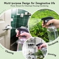 thumbnail image 6 of ACDANC Spray Bottle Empty Spray Bottles Pet -10 Oz/300 Ml Plastic Water Sprayer Bottles Refillable Containers Fine Mist Small Spray Bottles for Hair,Cleaning Solutions,Cooking, 6 of 7