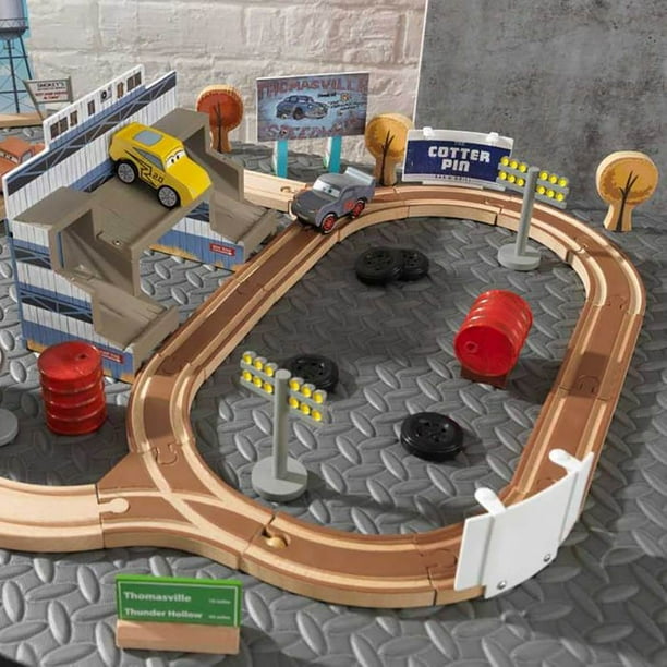 Cars 3 wooden race top track