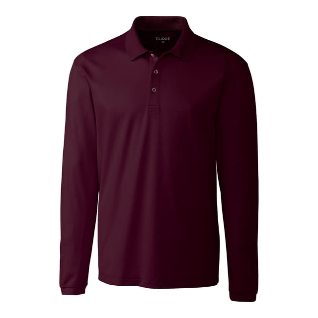 Clique Polo Homme L/S Ice Pique