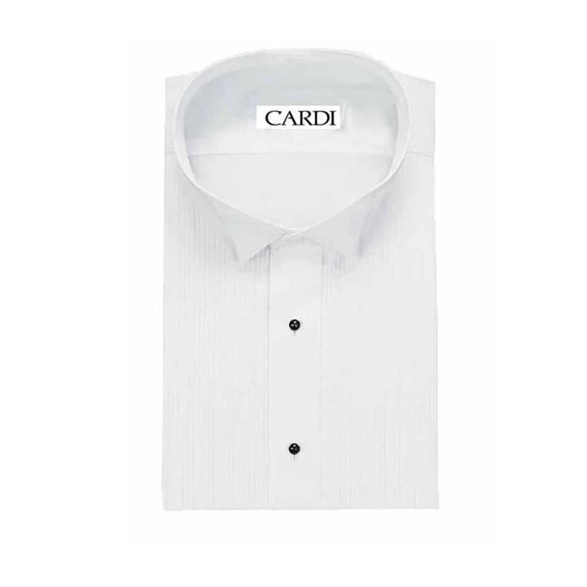 Tuxedo Shirt 100% Cotton Wing Collar 