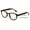 Brown, variant on V.W.E. Progressive Multifocus Round Reading Glasses – Tri-Focal Clear Reader - Wood Grain Printed 7027 +1.50