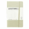 Leuchtturm1917 A6 Dotted Notebook - Sand, Pocket, Dot Grid - 3 1/2 x 6 inches
