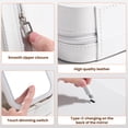 thumbnail image 6 of OUWALD Makeup Bag With Led Mirror, Travel Makeup Case with 3-Color Adjustable Light Mirror, 1200mAh Rechargeable LED Makeup Mirror Organizer Bag, Portable Make up Case for Women Gift, 6 of 7