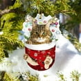 thumbnail image 2 of KCEHTA Christmas Cat Ornaments, Cat Ornaments for Christmas Tree, Cute Cat Christmas Tree Ornaments, Xmas Tree Hanging Decorations for Cat Lovers, 2 of 9