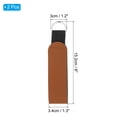 thumbnail image 2 of Uxcell Neoprene Wristlet Keychain Waterproof Sublimation Lanyard Hand Wrist Lanyard Keychain 2 Pcs Caramel Color, 2 of 6