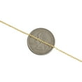 thumbnail image 5 of 10K Yellow Gold 1.40mm Oval Link Cable Chain Fancy Italian Necklace 20 Inch, 5 of 7