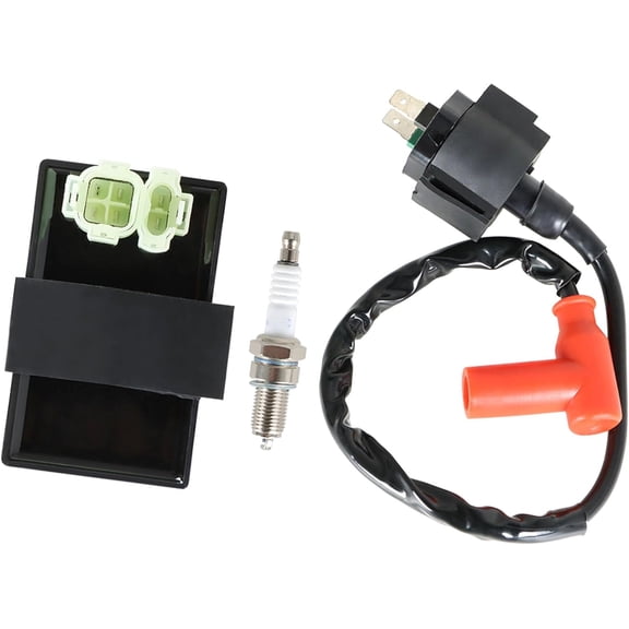 LABLT Ignition Coil Spark Plug CDI Box Replacement for Honda Foreman 400TRX400FW 1997-2003 Replacement for Honda FourTrax Foreman 400 TRX400FW 1995-1996