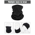 thumbnail image 3 of 4 Pieces Winter Neck Warmers Fleece Gaiter Windproof Face Covering, 3 of 3
