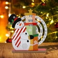 thumbnail image 4 of Yuarrent Calendario con colgantes de madera decorativos, regalo para Navidad o cumpleaños, gabinete, regalos de Navidad acrílicos Kits de decoración para fiestas gente mayor, 4 of 6