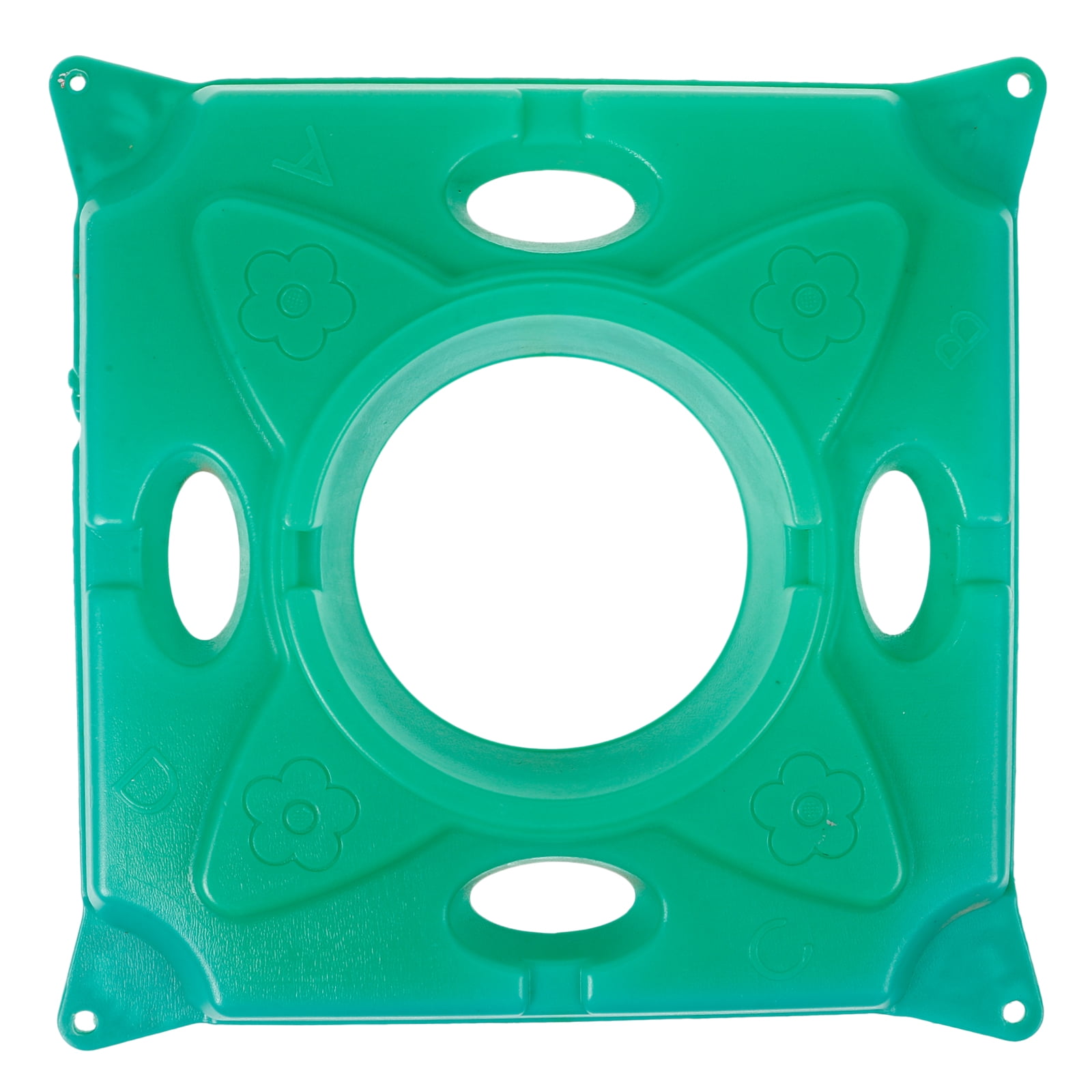 Isla Flotante Hidropónica Para Estanques - Tamaño 31.3x31.3x6 Cm, Color Verde, Ideal Para Plantar En Agua, Decorar Jardines Acuáticos O Acuarios