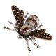 thumbnail image 4 of Bee Sombrero Pin de solapa Insignia marrón Zulema Abeja Insecto Broche Pin, 4 of 8