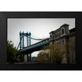 thumbnail image 2 of Berzel, Erin 18x13 Black Modern Framed Museum Art Print Titled - Manhattan Bridge II, 2 of 5