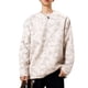 thumbnail image 1 of Sudadera sin capucha para hombre, estilo casual, a la moda, con cuello redondo, holgada, de gamuza, con lazo, manga larga, para jóvenes, blusas activas, camisetas para hombre., 1 of 5