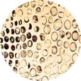 thumbnail image 1 of Ahgly Company Indoor Round Oriental Brown Industrial Area Rugs, 5' Round, 1 of 4