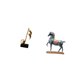 thumbnail image 5 of Escultura de resina de caballo musical armónico. Figura creativa de caballo musical. Centro de mesa para escritorio, chimenea, sala de estar, estanter, 5 of 8