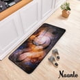 thumbnail image 4 of GZHJMY Music Musical Anti Fatigue Kitchen Floor Mat, Galaxy Music Note Non Slip Absorbent Comfort Standing Mat Kitchen Runner Rug for Hallway Entryway Bathroom Living Room Bedroom 39 x 20 Inches, 4 of 7