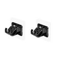 thumbnail image 2 of 100Fens Curtain Rod Hook-non Perforated Curtain Rod Rack- Household Wall Adhesive Bracket Clip-door Curtain Telescopic Rod Hook, 2 of 2