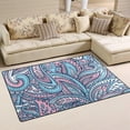 thumbnail image 2 of Coolnut Beautiful Paisley Area Rug Pad - 31 x 20 inch - 100% Light Weight Polyester Fabric for Living - Bedroom, 2 of 6