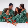 thumbnail image 3 of 2024 New Year's Clothes Mother Daughter Father Son Matching Outfits Christmas Family Pajamas Set Soft Casual Sleepwear Xmas Look, 3 of 4