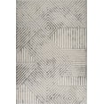thumbnail image 2 of Rug Branch Jules Modern Indoor Area Rug, Grey Beige, Geometrical - Living Room, Bedroom, Dining Room, and Kitchen, 2 of 5