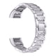thumbnail image 1 of Matsuzay correa de reloj de sólida de acero inoxidable, diamantes de imitación, Kit de reparación de correa de reloj, repuesto para Relojes inteligentes Plata, 1 of 6