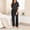 Black, variant on Naittoop Silk Pajama Sets for Women 2 Piece Cute Satin Pj Set Soft Short Sleeve Top and Pants Pjs Casual Spring Sleepwear
