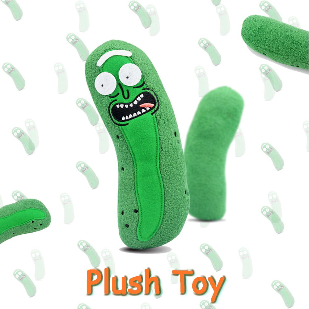 Handmade Pickle Rick Plush Inspired by the Rick and Morty Show 7.5” from Canada 
