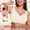 White, variant on Siminsem Wireless Full Coverage Plus Size Bra for Older Women Supportive No Underwire Seamless Everyday Comfortable Wide Straps Back Smoothing Lifting Breathable Support Bra, White,L