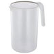 thumbnail image 1 of GOOHOCHY Tetera de plástico para bebidas, jarra para agua fría resistente al calor, jarra de jugo con mango (Beige), 2500ML, 1 ud., 1 of 8