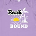 thumbnail image 4 of Inktastic Beach Bound with Sun and Palm Trees Boys or Girls Baby Bodysuit, 4 of 5