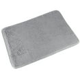 thumbnail image 2 of FANNYC Fluffy Fuzzy Area Rug Nylon Gray, 15.74" x 23.6", Rectangle, Machine Washable, 2 of 5