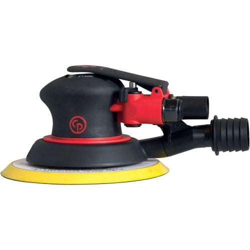 Chicago Pneumatic CP7255CV 6" (150mm) Air Orbital Sander, 3/16" Orbit