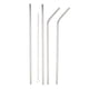thumbnail image 1 of Pajas De Beber Reutilizables Pata De Metal Seguro Para Lavavajillas Con Cepillo De Limpieza DYNWAVEMX Pajitas de acero inoxidable, 1 of 8