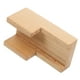 thumbnail image 2 of ColoMX Soporte de madera para rollos de Sashimi, ranura plana, soporte para servir rollos de Sushi, soporte estable para tacos, 2 of 7
