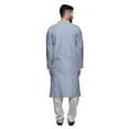 thumbnail image 3 of Atasi Designer Kurta Pajama For Men Printed Straight Kurta Set Summer Clothing, 3 of 5