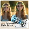 thumbnail image 2 of BREWENE Digital Camera 4K Autofocus Vlogging Camera for YouTube with 32GB Card,48MP UHD 16X Digital Zoom Point and Shoot Camera for Photography, 2 of 8