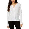 thumbnail image 1 of Sanctuary Clothing - Blusa de punto para mujer, color blanco, talla mediana Sanctuary Clothing Pull-over, 1 of 2