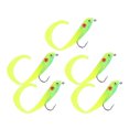thumbnail image 3 of Señuelos de pesca Jadeshay 5 piezas de señuelos artificiales de Plástico, 3 of 12
