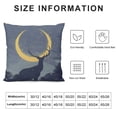thumbnail image 5 of BANET  Double-Sided Pattern Bulk Square Short Plush Pillow Case Pillow Case Cover Couch Short Plush Pillow Case Modern Room Decor 24x24in, 5 of 5
