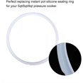 thumbnail image 2 of Silicone Sealing Rings for Instant Pot 6 Quart Sealing Replacement Gasket 8Qt Multiple Sizes and Colors Food Grade Silicone Circle (8Qt White), 2 of 8