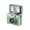 Green, variant on TAZAG retro thumb camera ccd digital camera flip screen outdoor photography hanging neck portable motion recorder