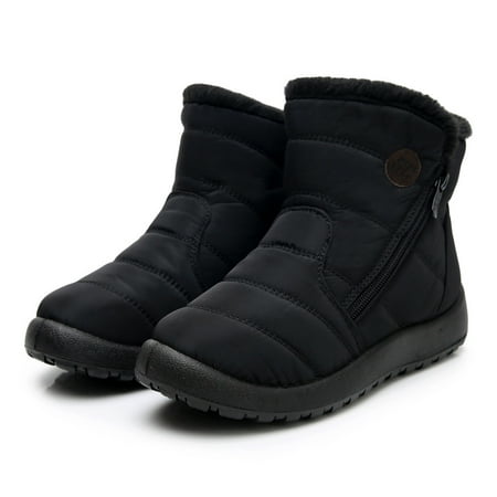

Women s Snow Boots Winter Ankle Short Bootie Waterproof Footwear Warm Shoes