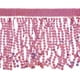 thumbnail image 1 of Flecos de lentejuelas de 10 yardas, 9,4 pulgadas de ancho, color rosa intenso, borlas de lentejuelas, adornos de costura, 1 of 9