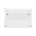 thumbnail image 2 of Bolsa De Sobre Bolsillo transparente del documento de la capacidad grande del bolso del cosmético del PVC de la moda del bolso del sobre Tmvgtek Para Estrenar, 2 of 9