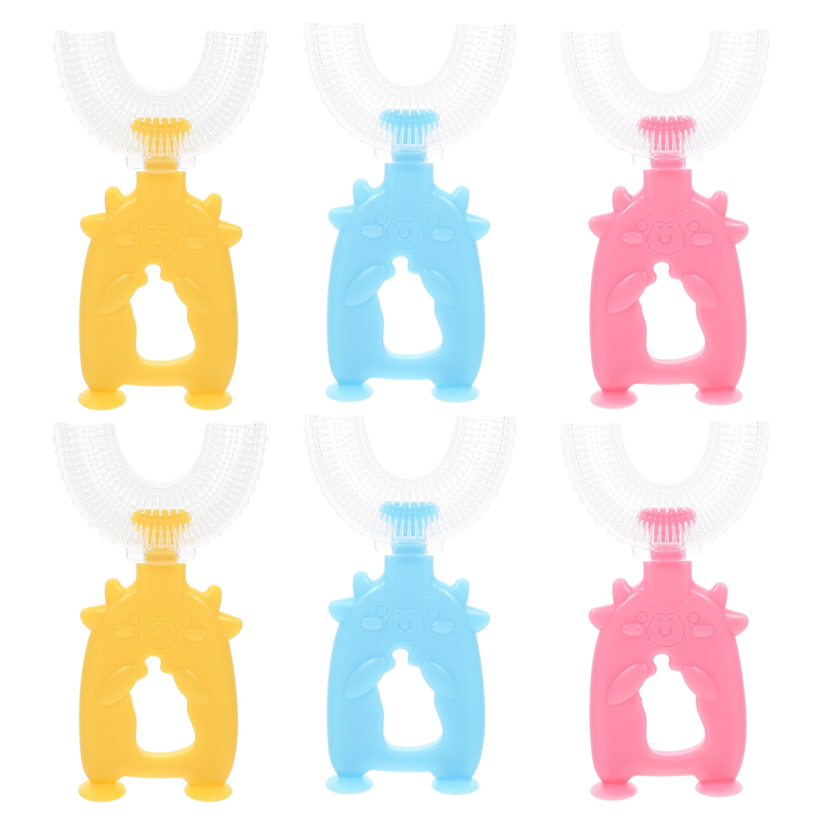 Kids U Shaped Manual Children Mouth Cleaning Teeth Brush Oralbaby