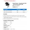 thumbnail image 2 of Carbon Canister - Compatible with 2008 - 2009 Chevy Equinox AWD, 2 of 2