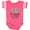 Football Pink and White, variant on Inktastic Grammy and Poppy Love Me Grandchild Boys or Girls Baby Bodysuit