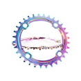 thumbnail image 2 of BUCKLOS Mounrtain Bike Chainring 104BCD MTB Crankset Narrow Wide Bike Chainring Single Speed Round Oval MTB Chainring, 2 of 7